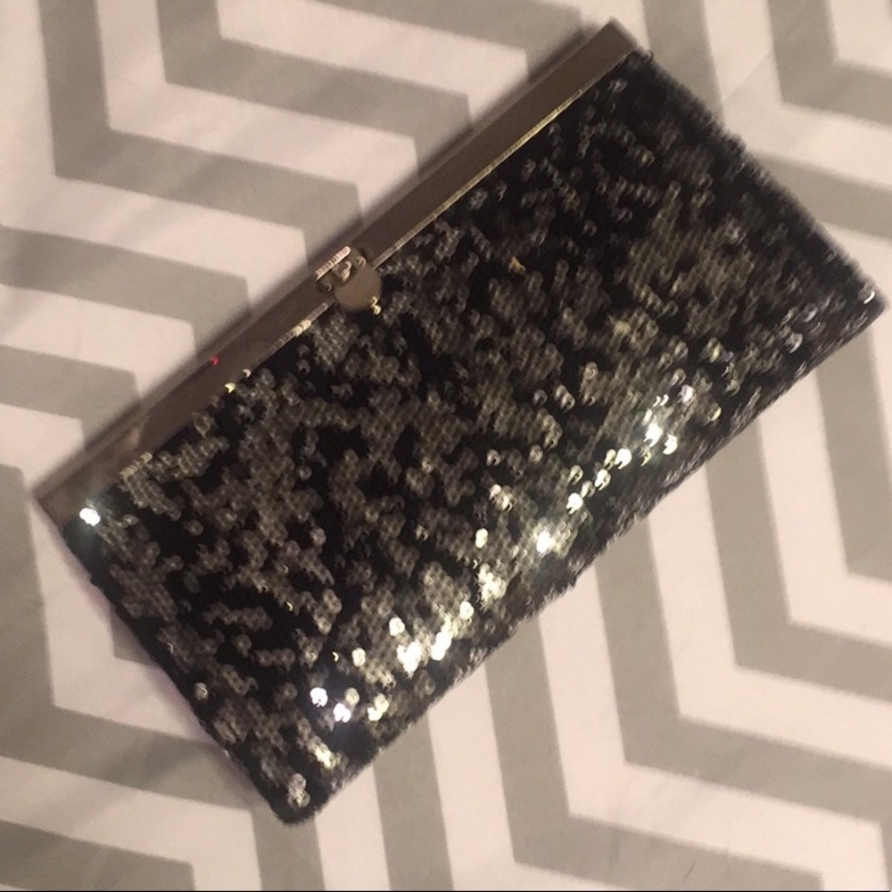 Sequins Multi-Pocket Wallet/Clutch